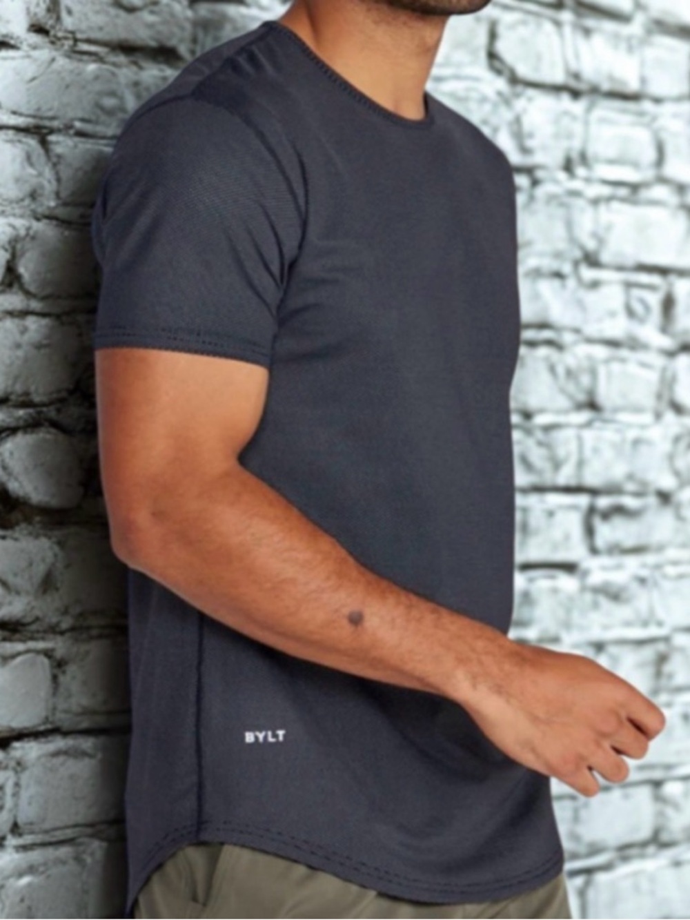 BYLT Premium Basics Drop Cut Short Sleeve